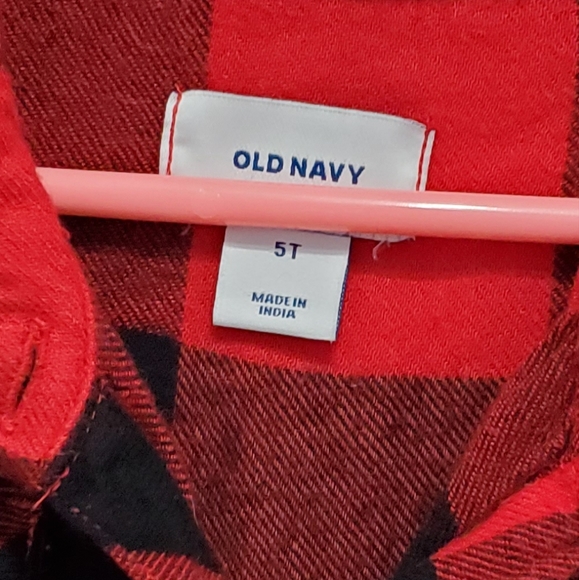 Old Navy Flannel Dress Size 5 - Picture 4 of 4